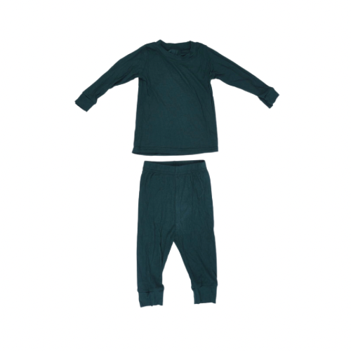 Forest Green Ribbed Jammies