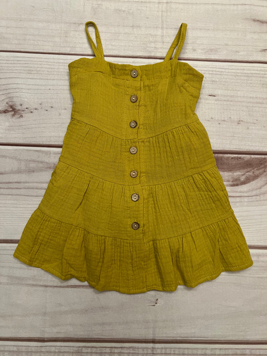 Mustard Linen Dress